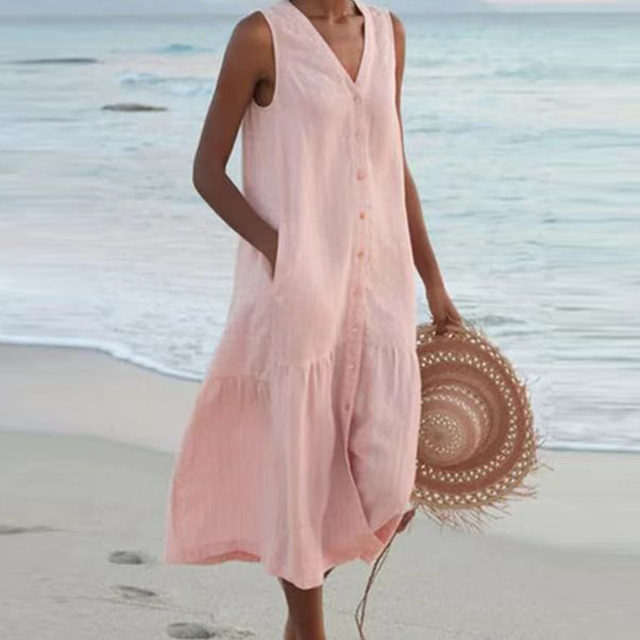 LYRA – V-NECK SUMMER DRESS