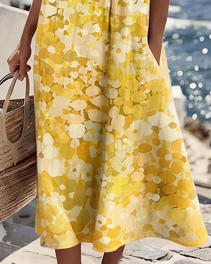 Loose Printed Dress