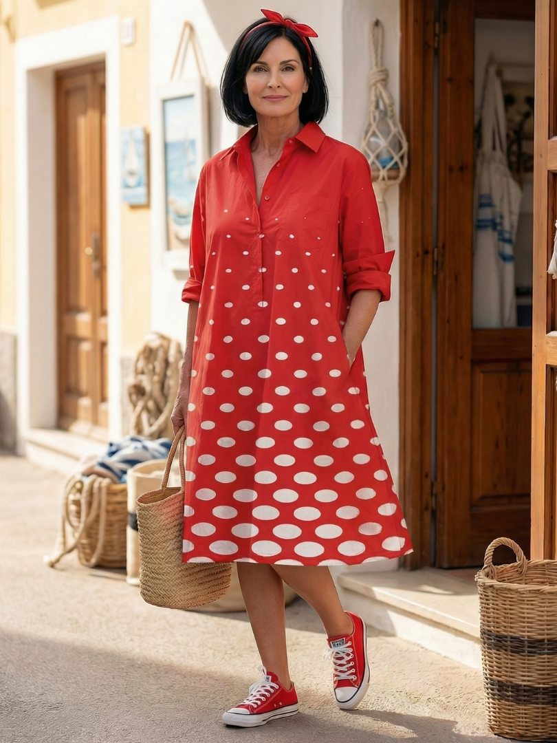 Wendy | Perfect Polka Dot Dress for Sunny Days