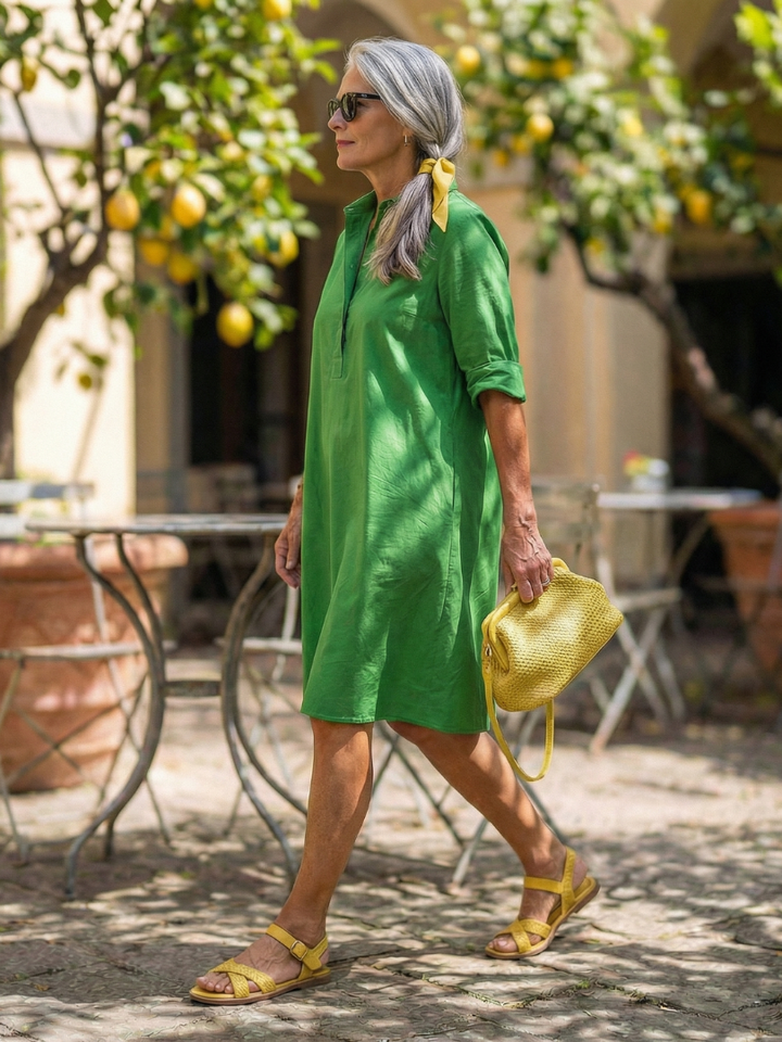 Gisela | Elegant Garden Dress for the Morning