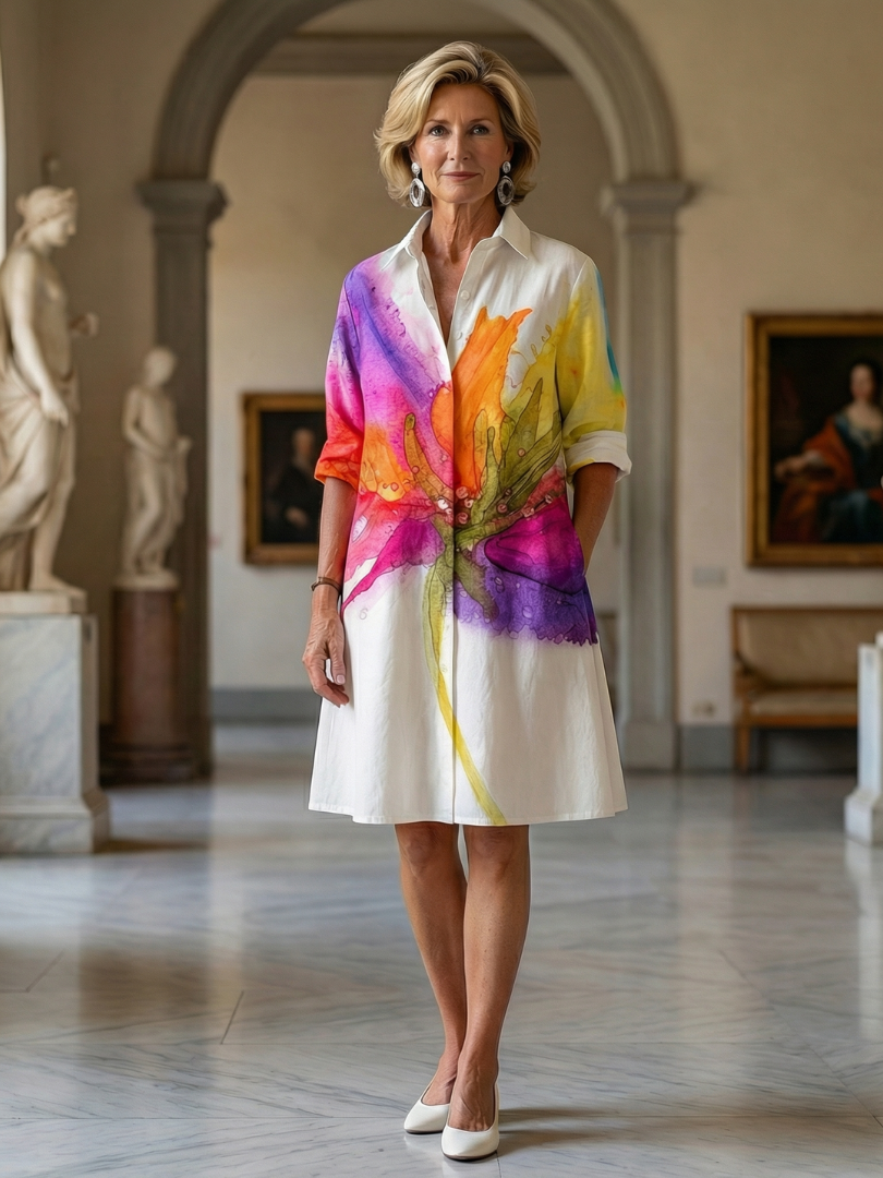 Ursula | Painted Garden Dress