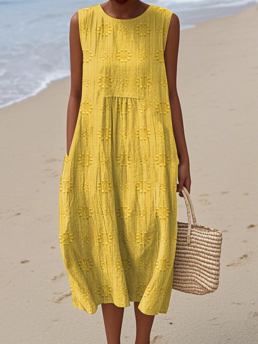 Pink - Elegant Summer Dress