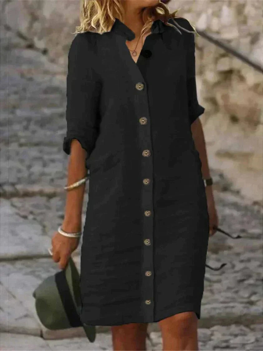 Gabrielle - Elegant Midi Dress