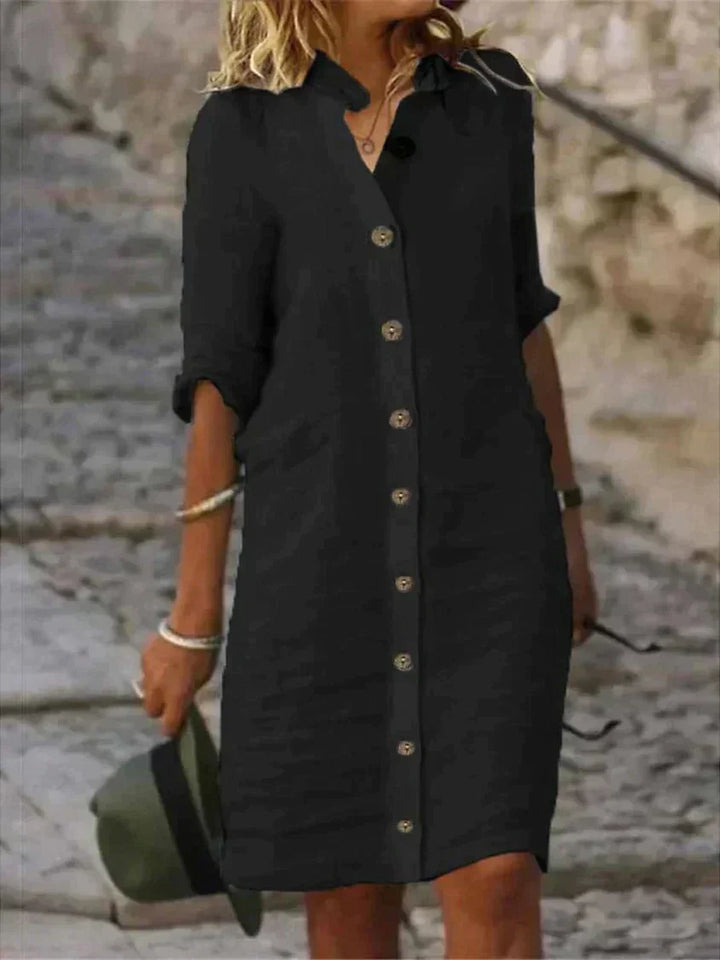 Gabrielle - Elegant Midi Dress