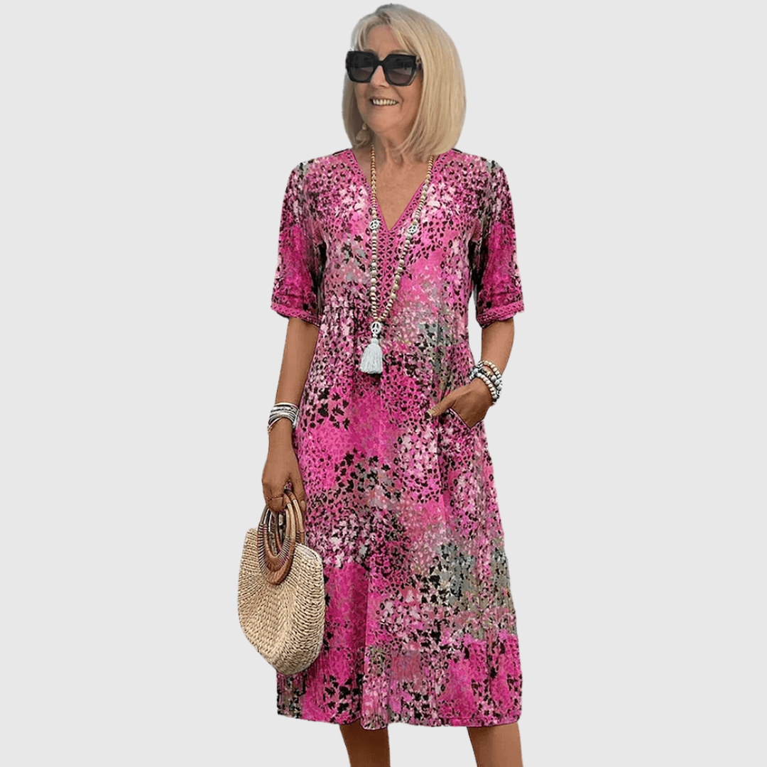 Marina - Elegant Summer Midi Dress