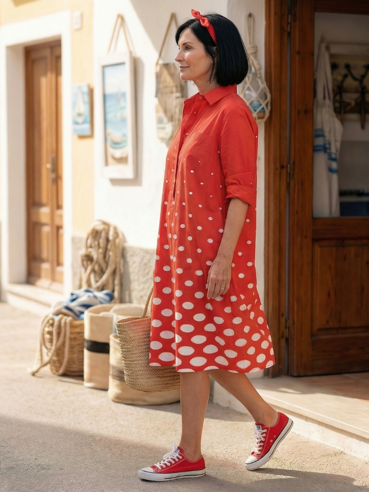 Wendy | Perfect Polka Dot Dress for Sunny Days