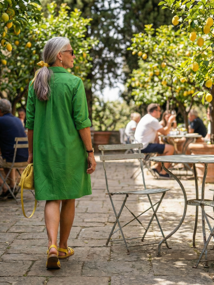 Gisela | Elegant Garden Dress for the Morning