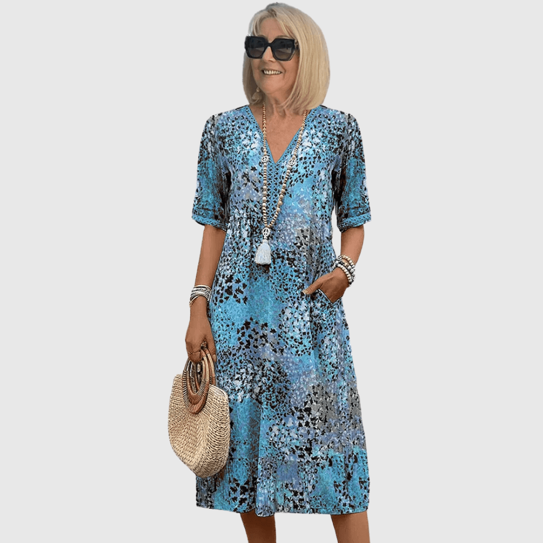 Marina - Elegant Summer Midi Dress