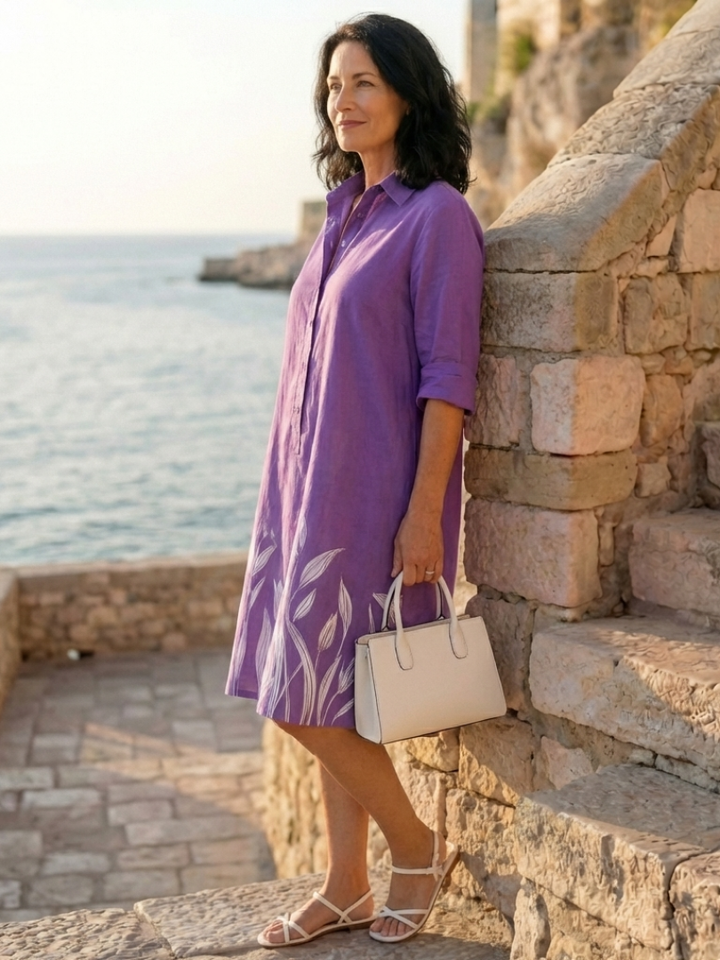 Guadalupe | Evening dress for a nighttime stroll in the garden