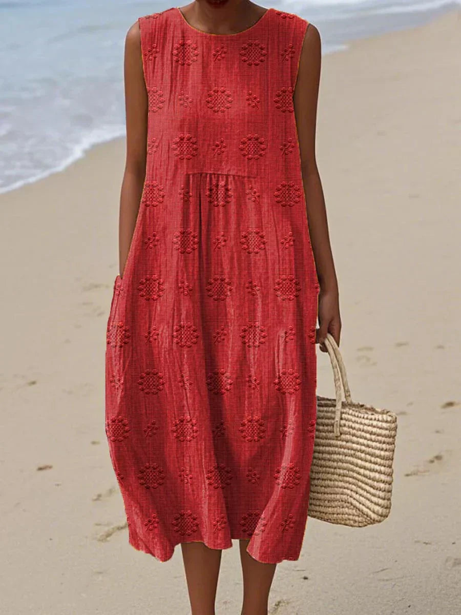 Pink - Elegant Summer Dress