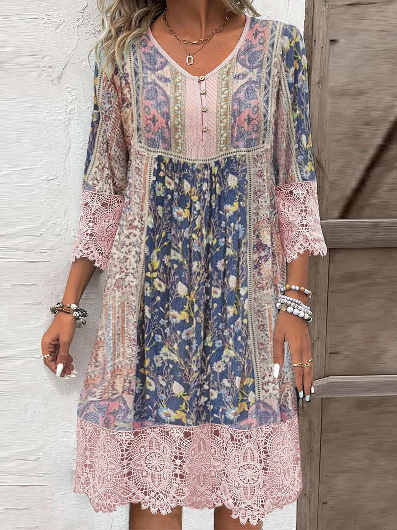 Kirsten - Elegant Bohemian Dress
