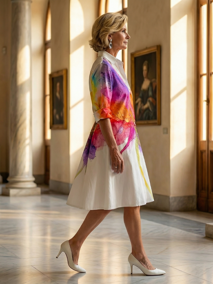 Ursula | Painted Garden Dress