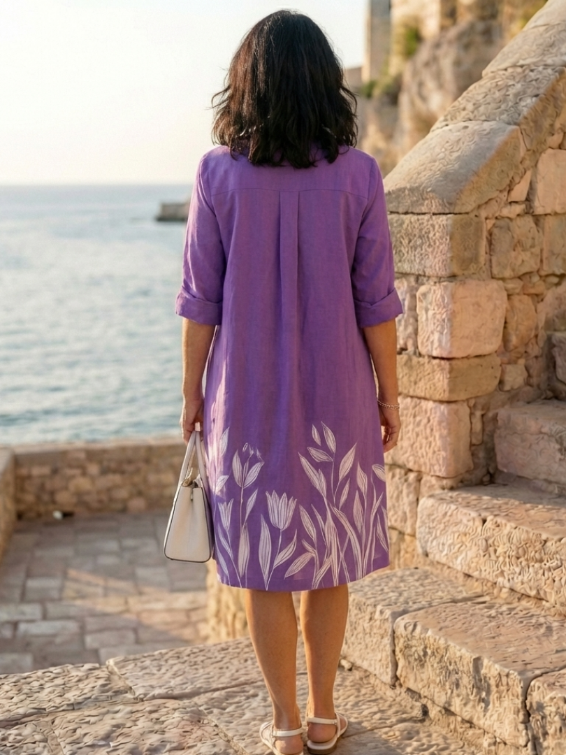 Guadalupe | Evening dress for a nighttime stroll in the garden