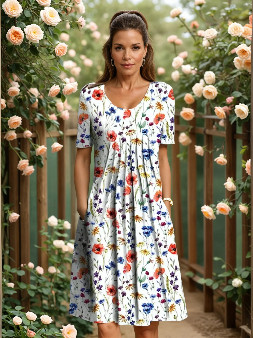 Olivia - Elegant Casual Dress