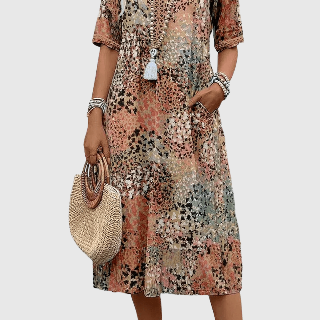 Marina - Elegant Summer Midi Dress