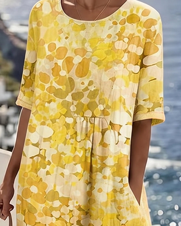 Loose Printed Dress