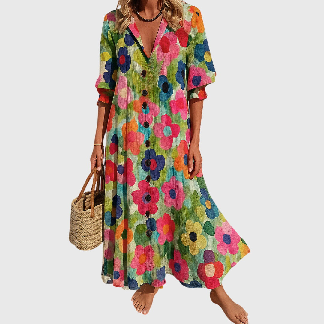 Jasmine™ | Slimming Elegant Dress
