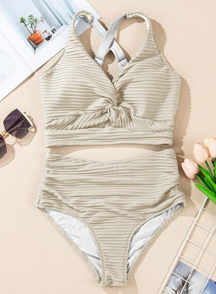 MARA | Crop Top Bikini with Shaping Effect