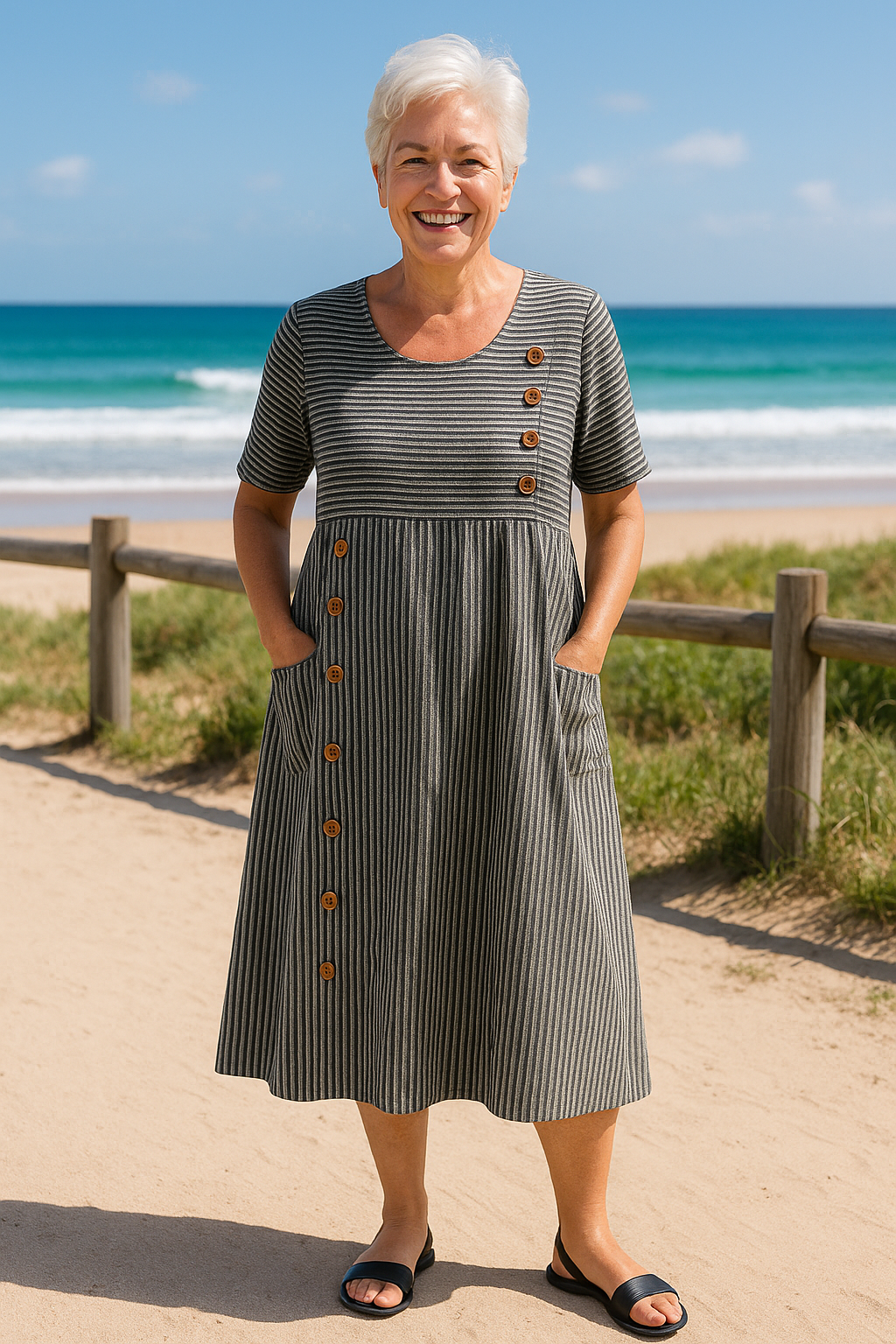 Brienne - Airy Midi Dress