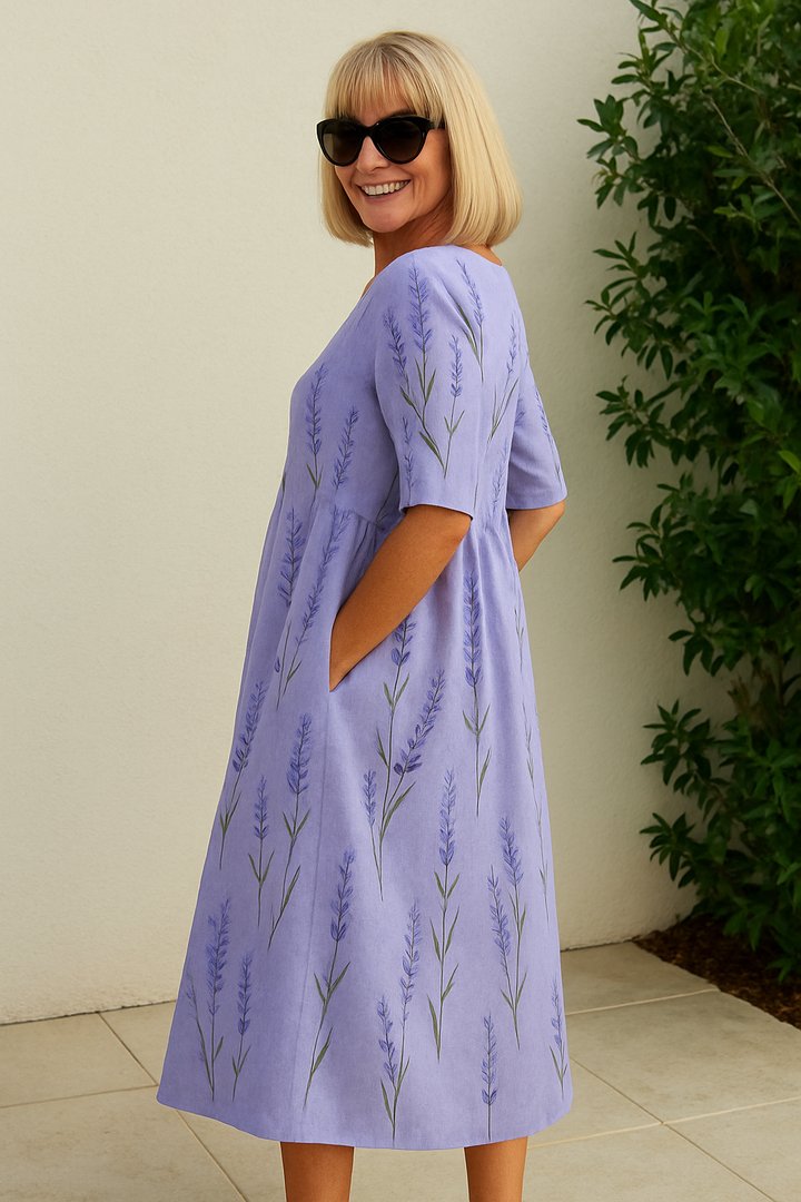 LUNA RELAX MIDI DRESS