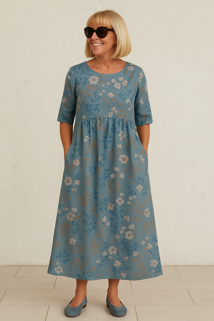 LUNA RELAX MIDI DRESS