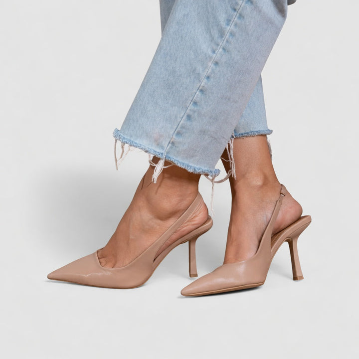 Élizabeth™ — Slingback stiletto heel Parisian elegance