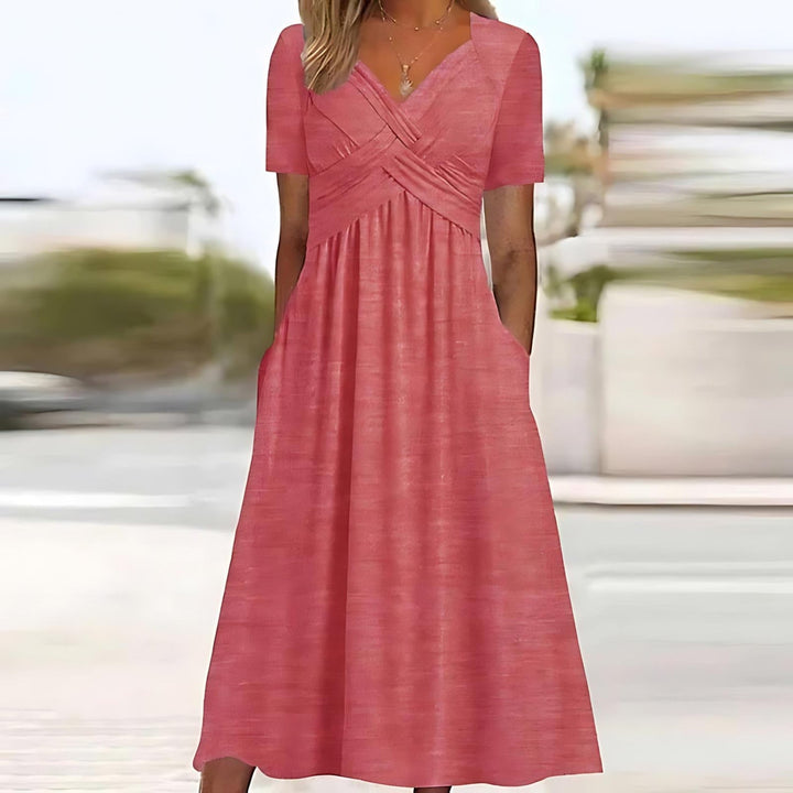 Carmen - Elegant Midi Dress