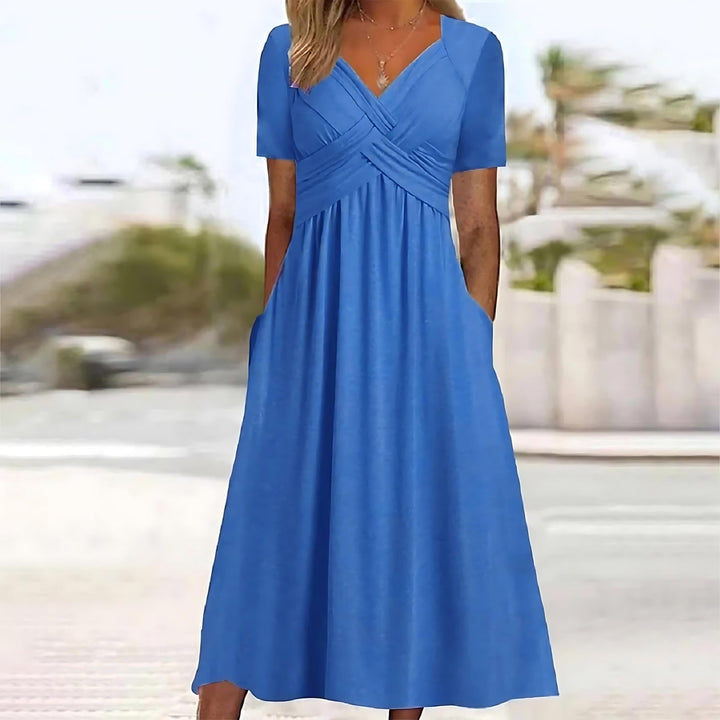 Carmen - Elegant Midi Dress