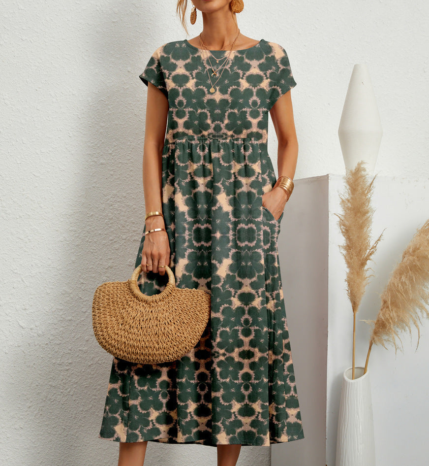 Deborah - Elegant Floral Dress