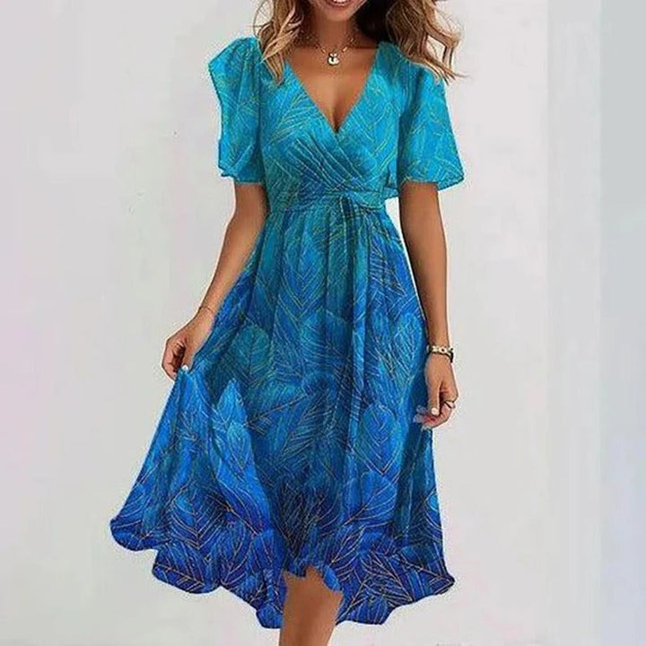 Yara - Elegant Floral Dress