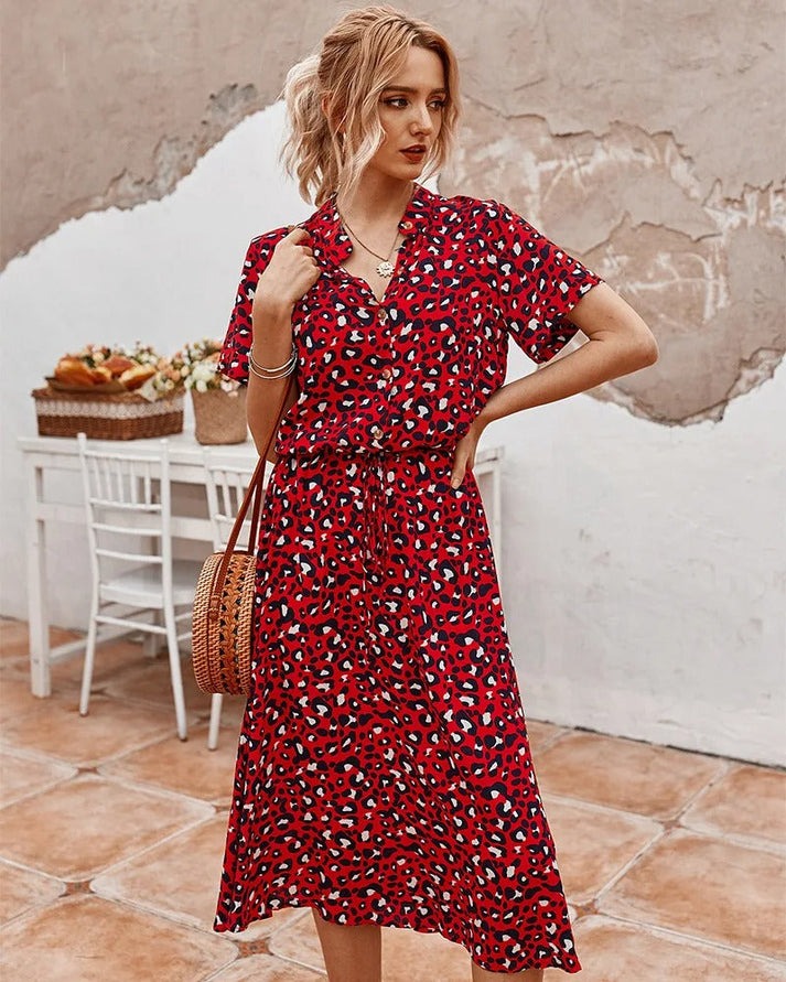 Edith - Sophisticated Flowing Dress
