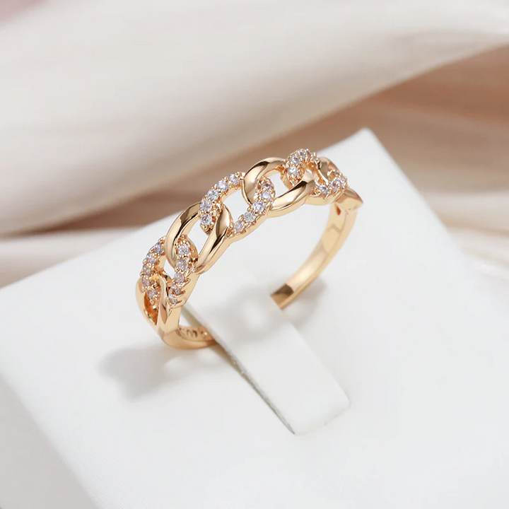 Gold Ring “Chic Link”
