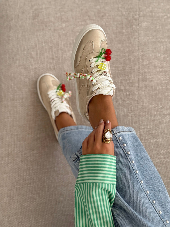 Sneakers "ADIXIA" GOLD