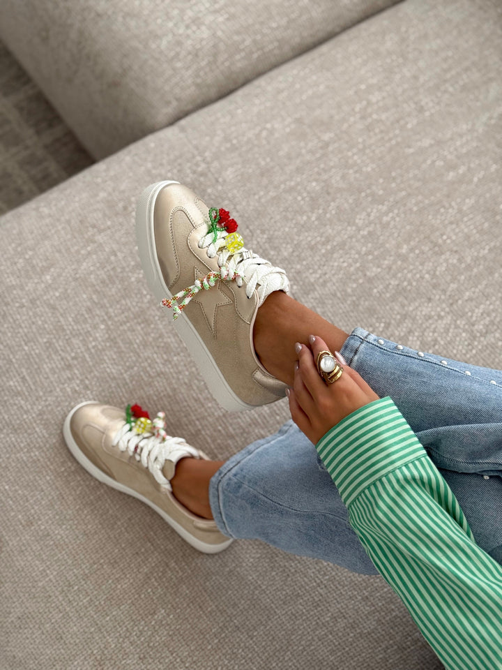 Sneakers "ADIXIA" GOLD