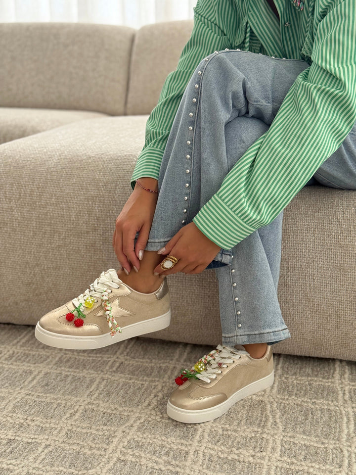 Sneakers "ADIXIA" GOLD