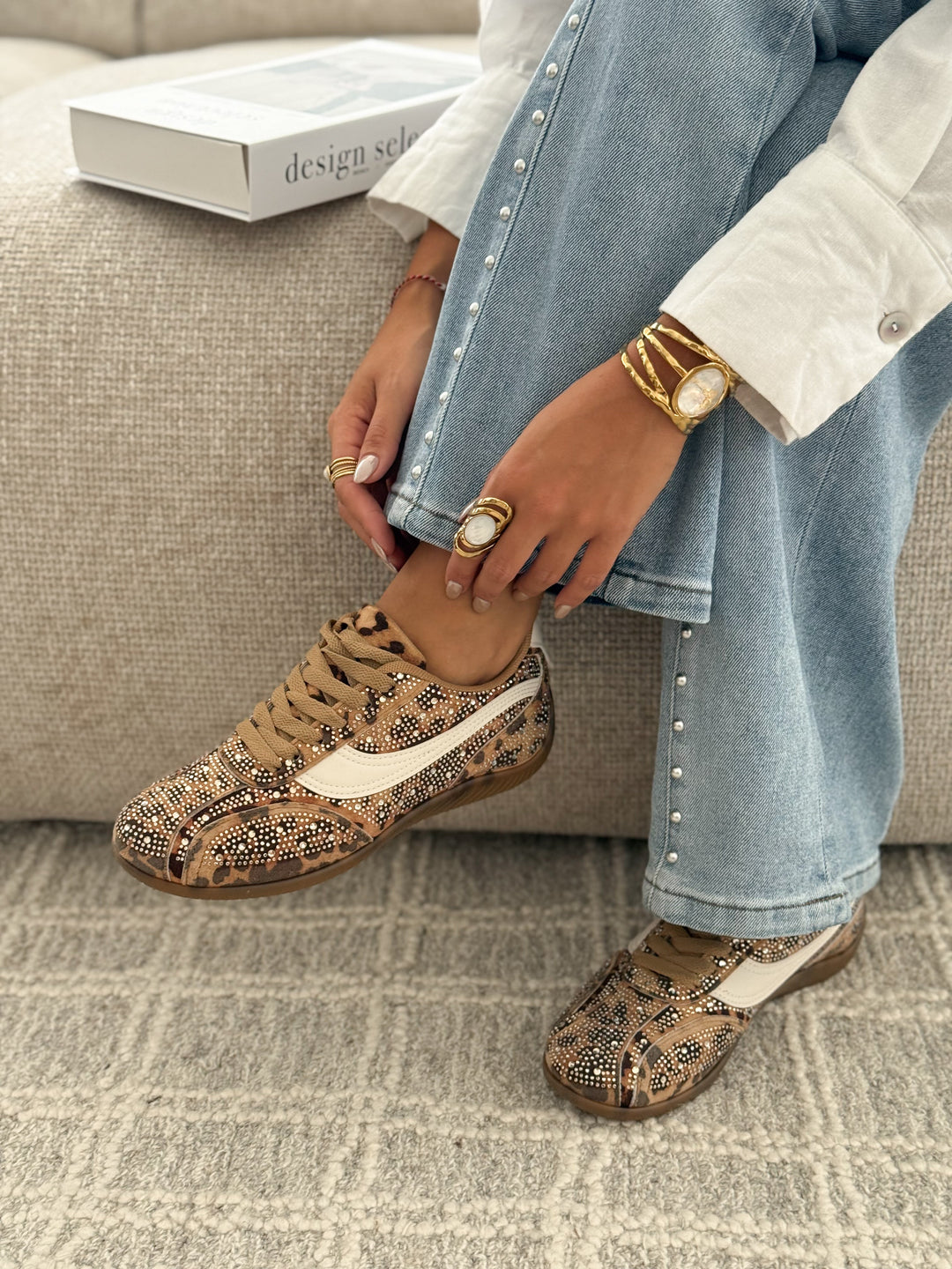 Sneakers "SURY" LEOPARD