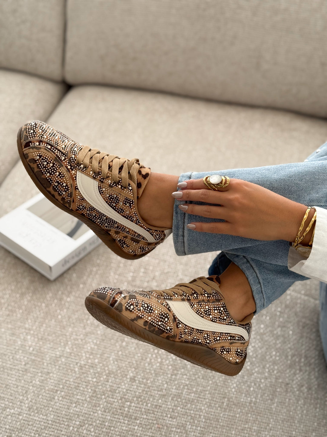 Sneakers "SURY" LEOPARD