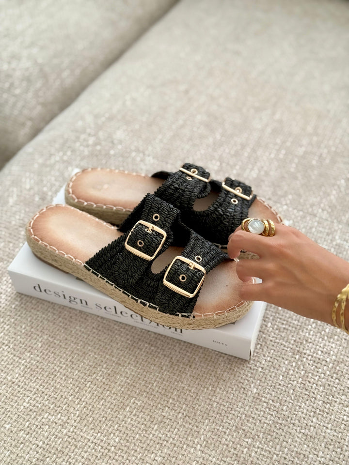 "TALIA" Sandals BLACK