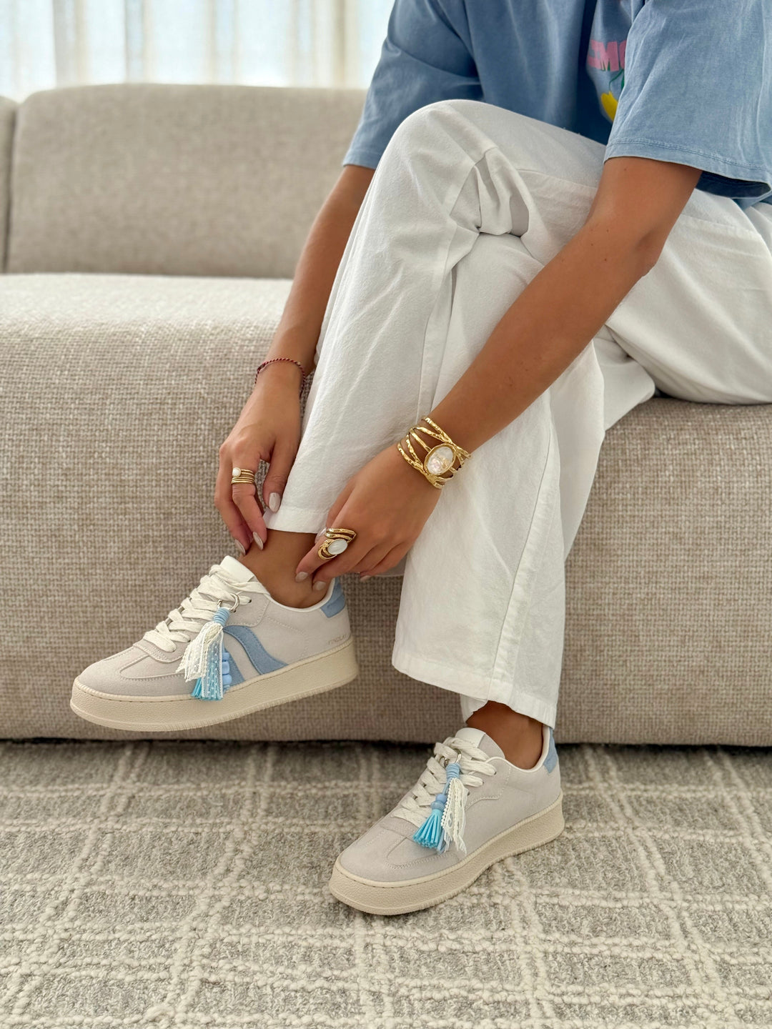 Sneakers "TIFFANY"