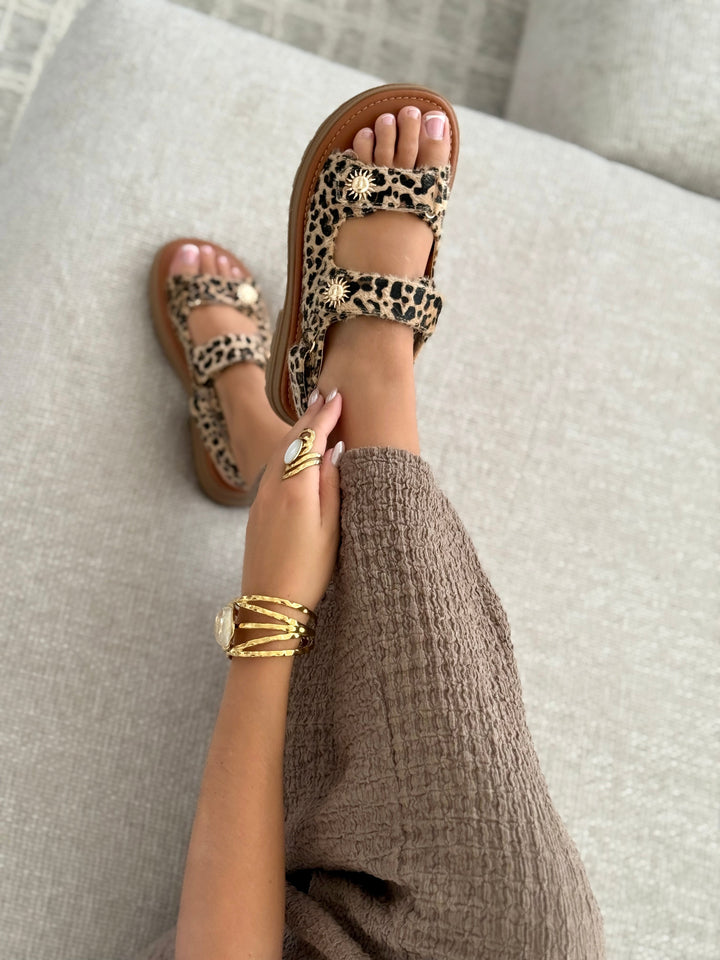 Sandals "MARJORIE" LEOPARD