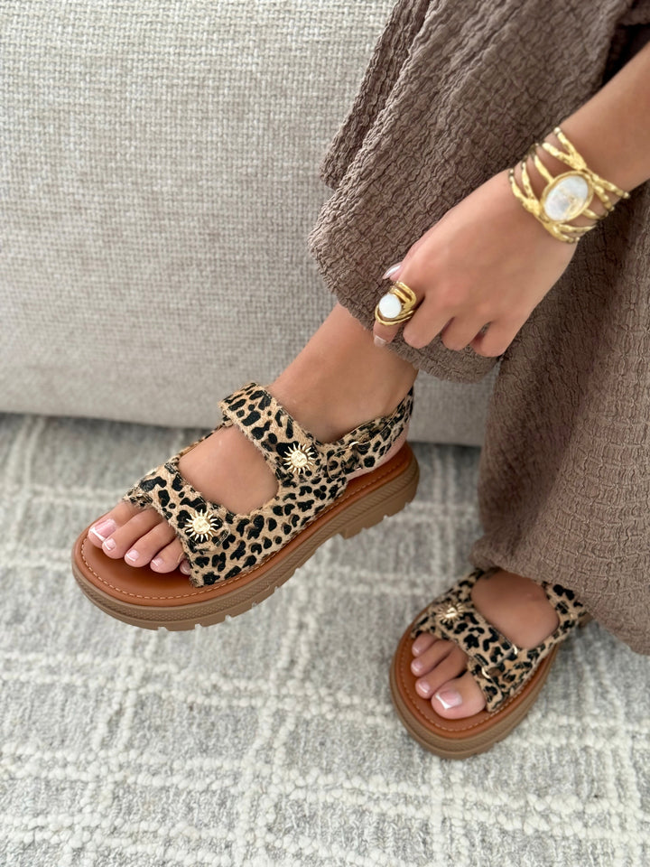 Sandals "MARJORIE" LEOPARD
