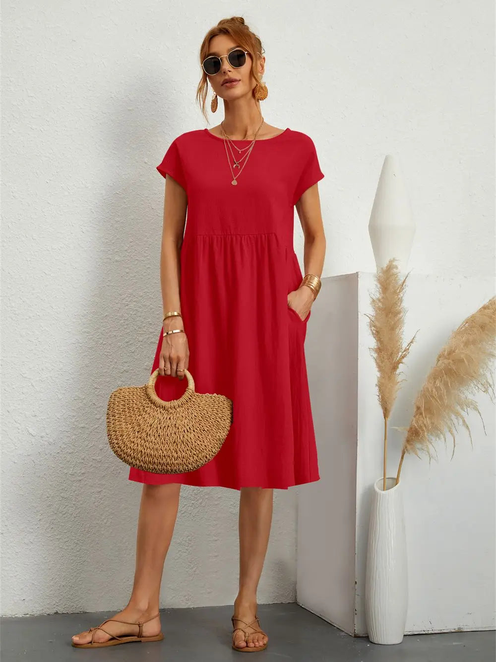 Sage - Casual Chic Dress