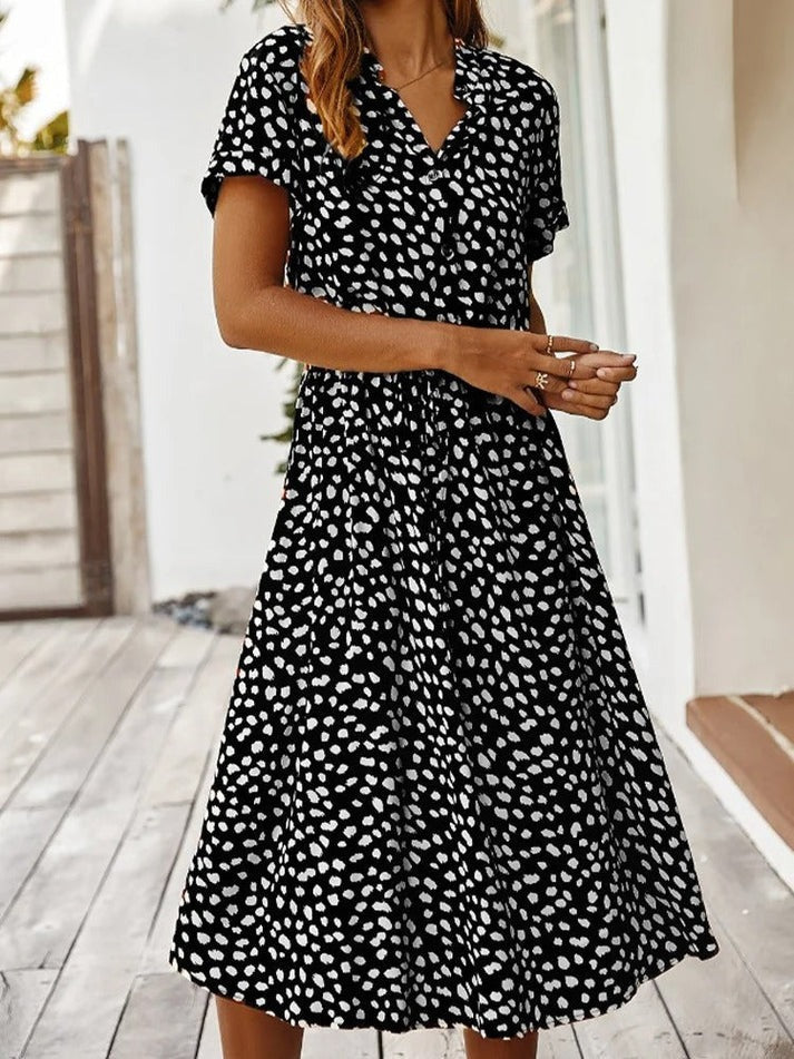 Edith - Sophisticated Flowing Dress